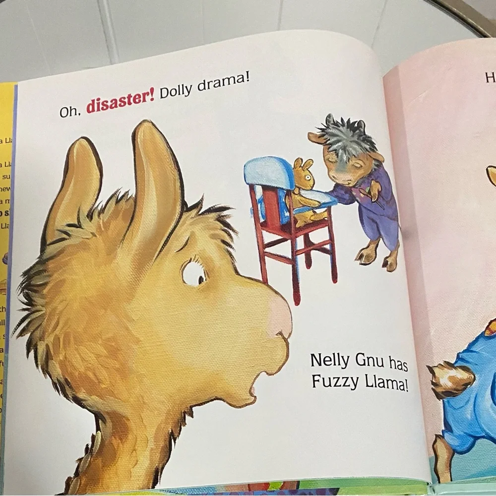 4 Kids Reading PreK Books Ages 3-5 OttoThe Cat, Llama Llama, Here Comes Silent E